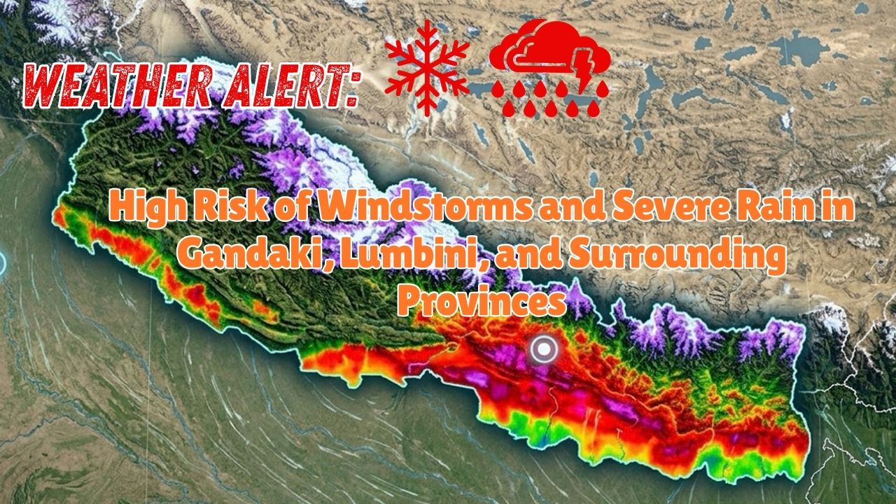 Nepal Weather Update: Heavy Rain Snowfall Alert for Trekkers | September 2026