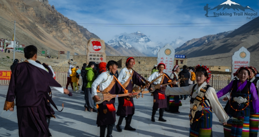 Everest Base Camp Tibetan side.