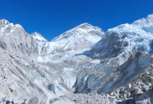 Everest Base Camp Turn into a Lake