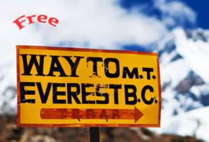 free everest base camp trekking