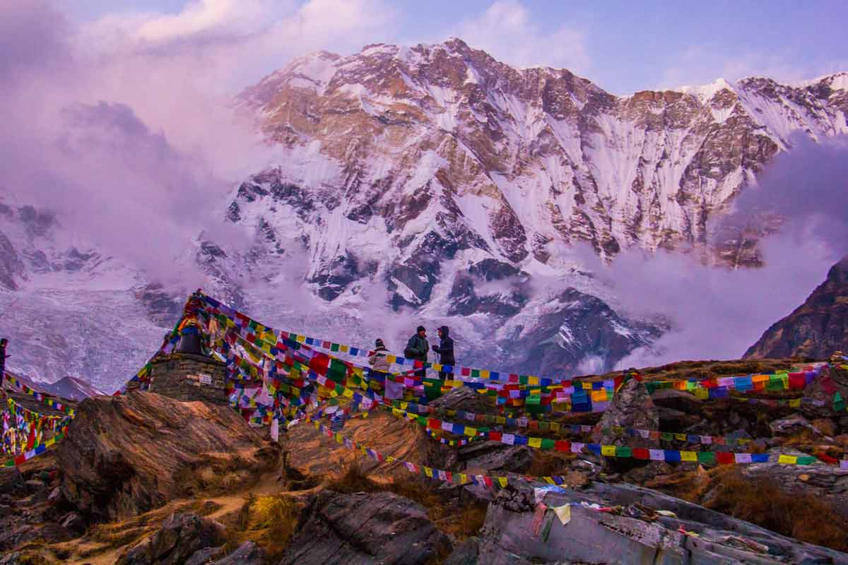 Height camp annapurna base Annapurna Base