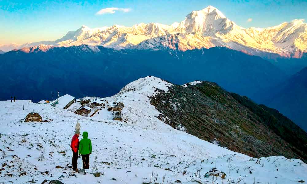 Dhaulagiri From Khopra Danda