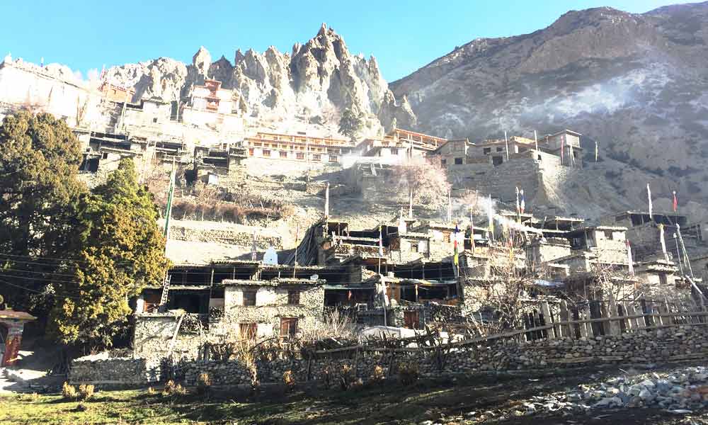 braga village annapurna circuit trek