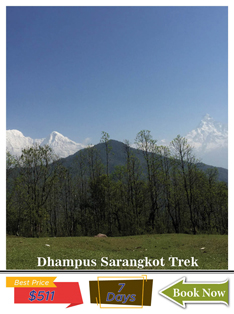 dhampus sarangkot trekking