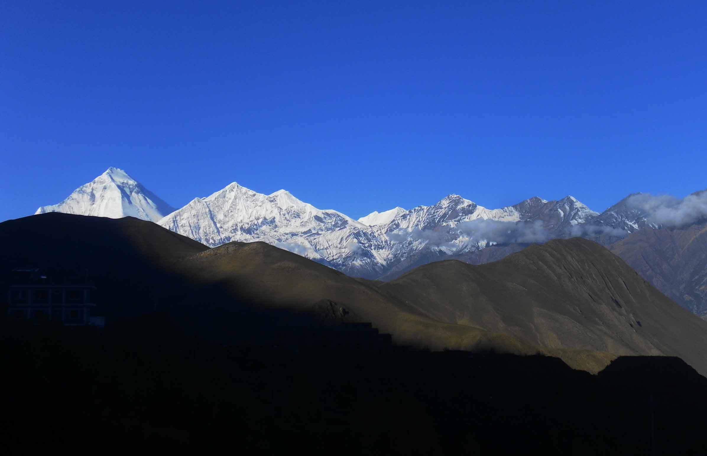 dhaulagiri mountain from muktinath