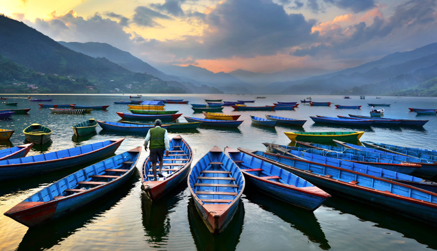 lake trekking around pokhara