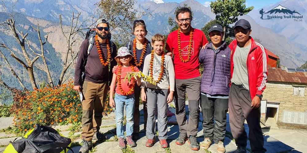 mohare danda trek with children