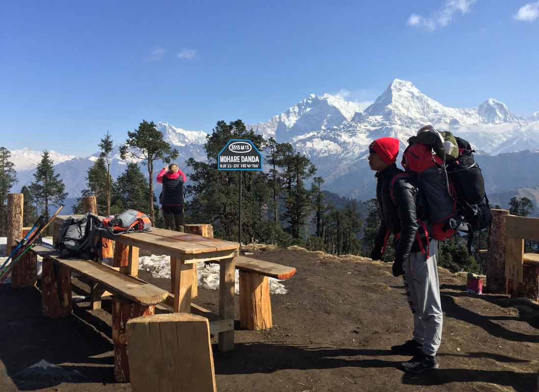 mohare danda view point