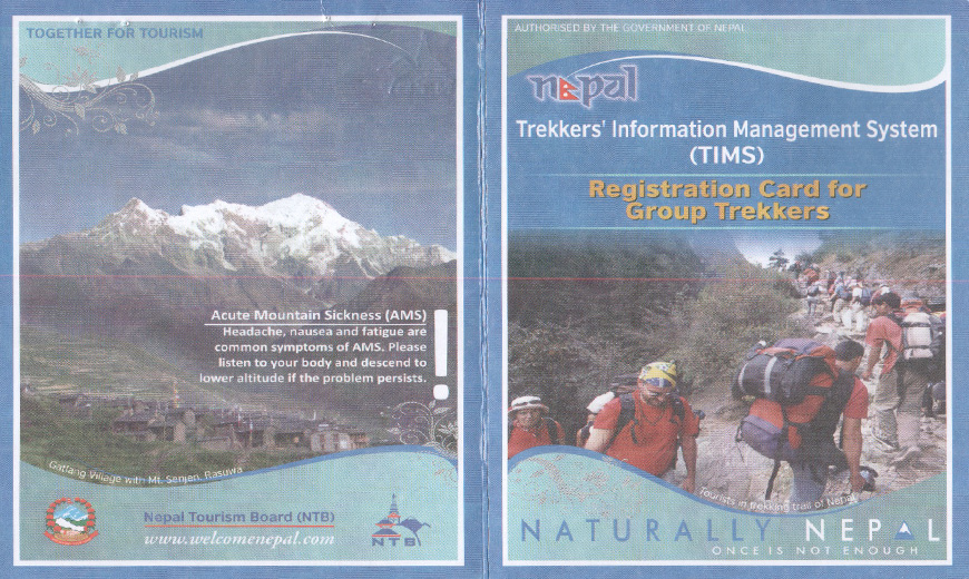 nepal trekking fees