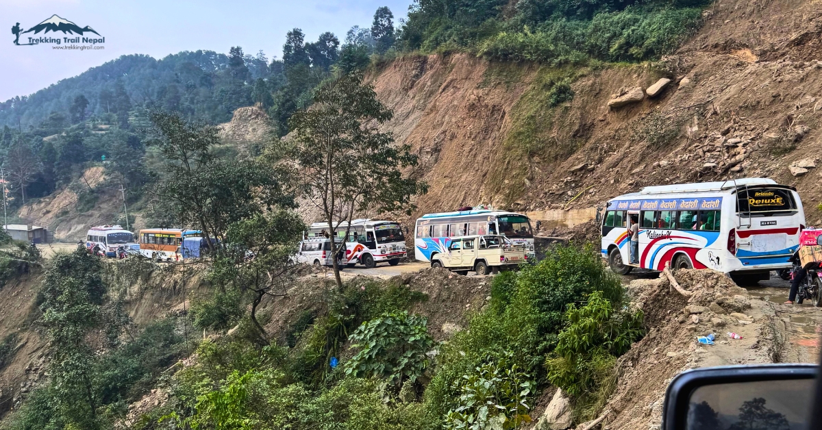 Road to Everest Base Camp without fligth