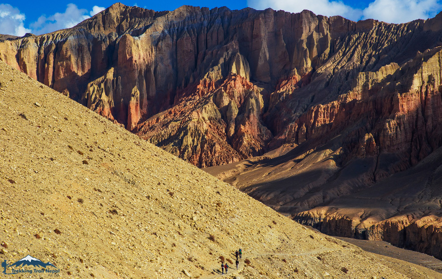 upper mustang trekking trail