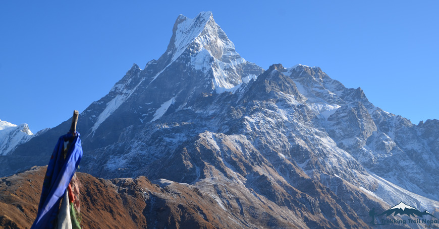 view from mardi himal trek