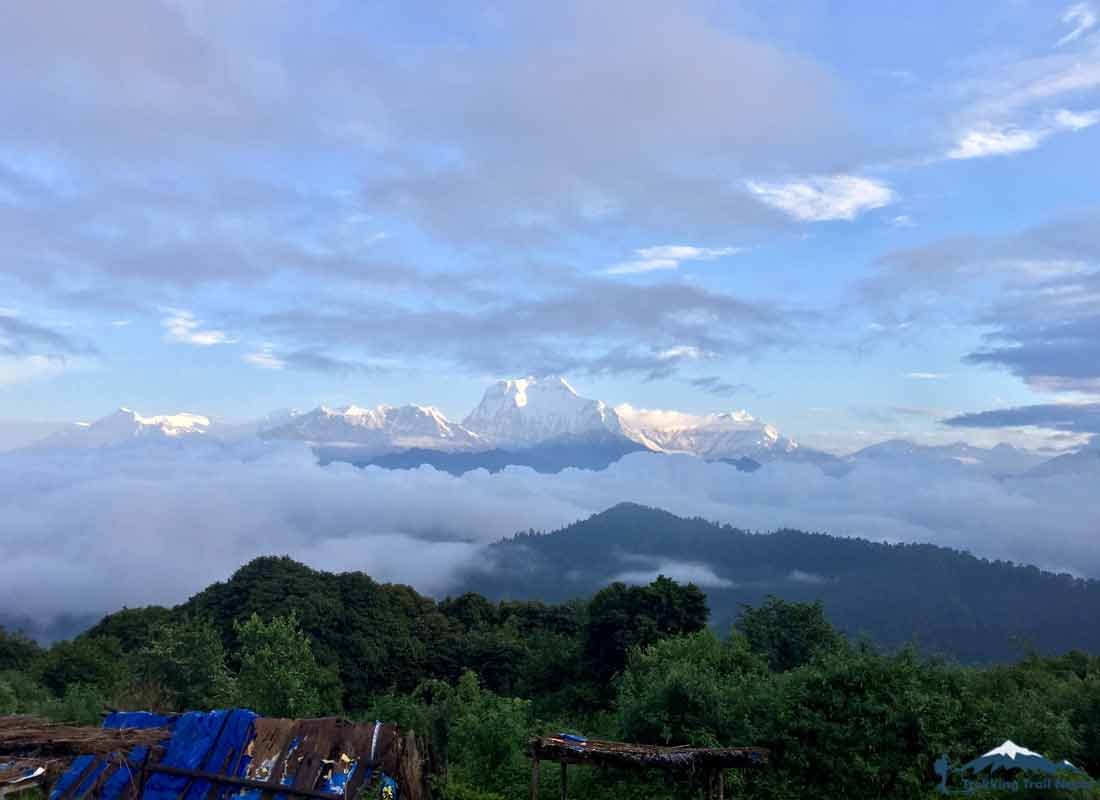 view from fulbari community lodge