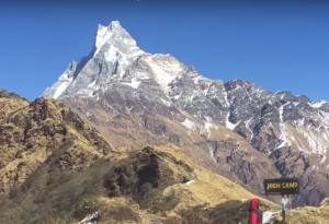 fishtail and mardi himal from high camp