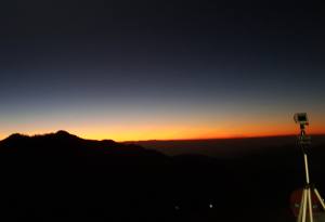 sunrise from poon hill