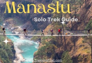 Solo Manaslu Trekking
