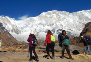 Trekking in Nepal in December