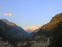 short poon hill trek view from Nayapul