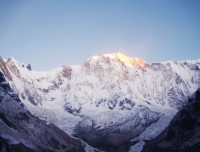 annapurna i 8091 m from base camp