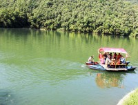 nepal golden triangle tour boating in pokhara