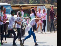 Celebration of Nepal Holi Tour