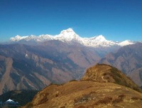 Dhaulagiri from Khopra Trek