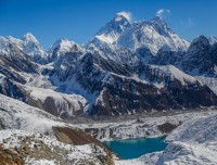 View of Everest Gokyo Lake