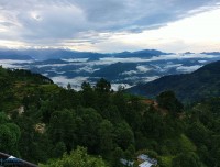 green view from nagarkot