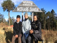 Happy Trekkers at Mohare Danda Trekking