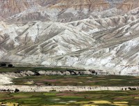 himalayan desert of nepal, mustang