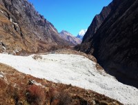 landslide by earthquake 2015 langtang