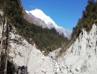 langtang valley trekking trail nepal