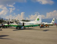 Flight at Lukla Airport to Everest Base Camp Trek