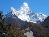 amadablam from pangboche