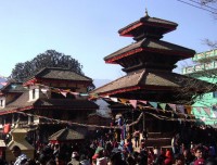 hindu temple of panauti village