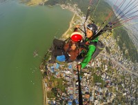 paragliding in nepal