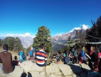 poon hill drive tour resting point