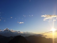 Sunrise from Mohare Danda Trekking