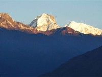 Sunset View From Tamang Heritage Trek