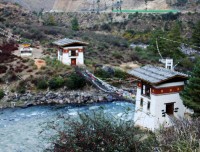 traditional bridge of bhutan