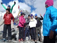 victory over everest base camp