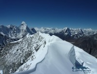 View from Island Peak