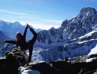 Yoga on Everest Base Camp Trek