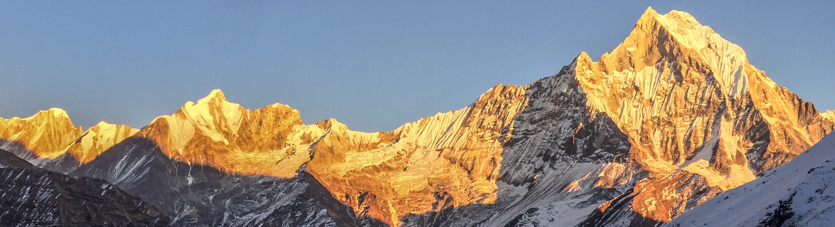 Mt. fish tail form annapurna base camp