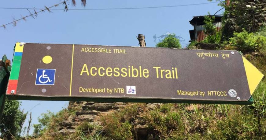 disabled trekking trail