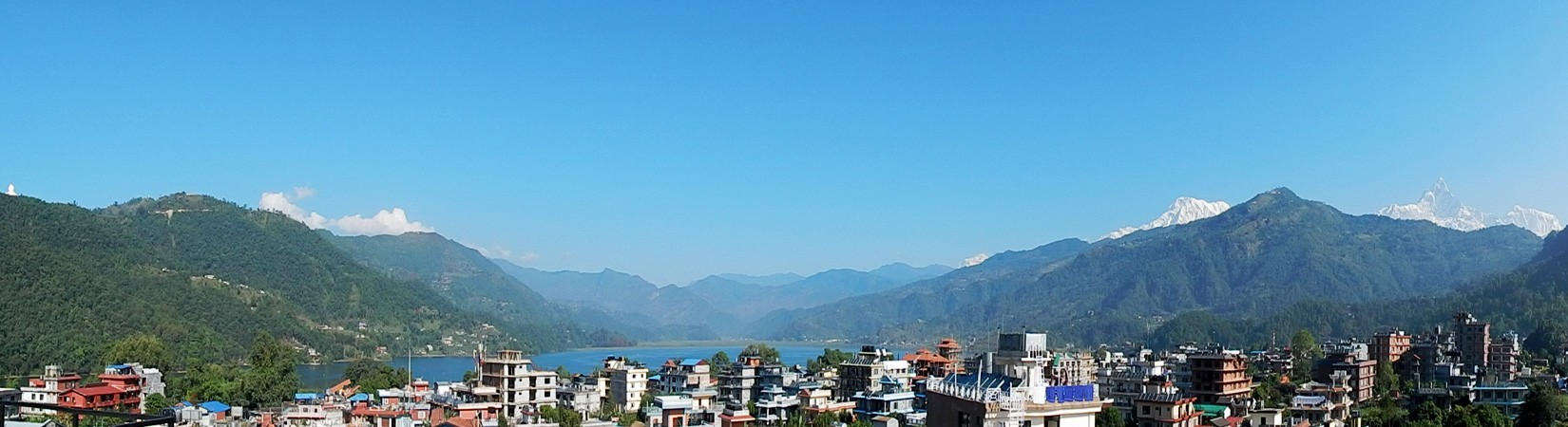 View From Our Hotel In Pokhara