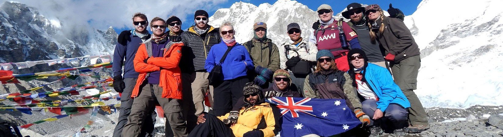 Australian Group at Everest Base Camp