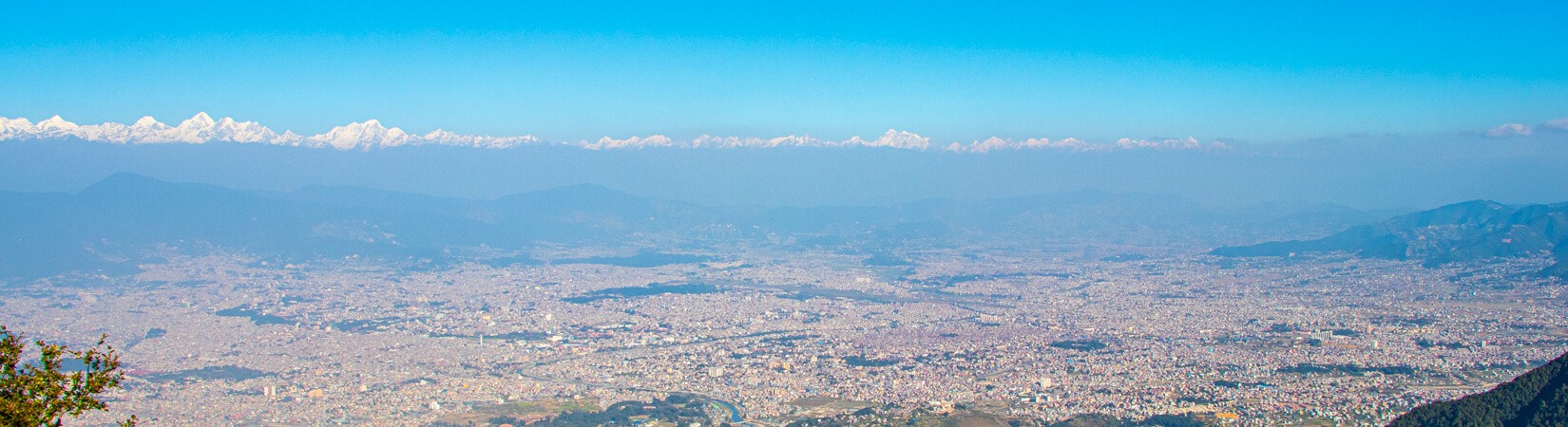 View from Chandragiri Champadevi Hike