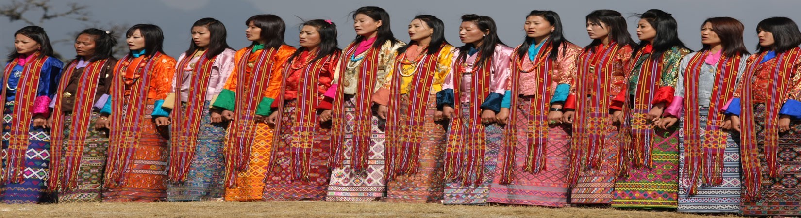 KIRA; National Dress for Women of Bhutan