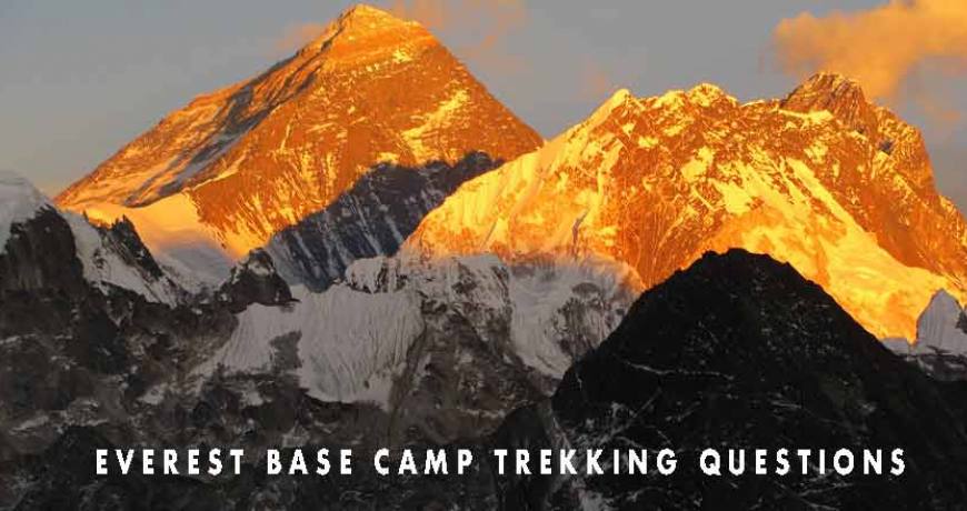 Everest Base Camp Trekking Question